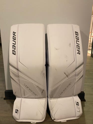 34" Bauer  S27 Goalie Leg Pads