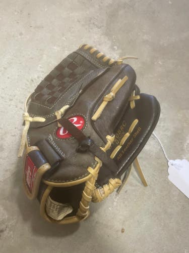 Used Rawlings Highlight Series Right Hand Throw Baseball Glove 12"
