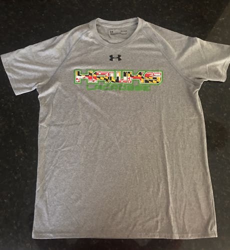 Annapolis Hawks Shooter Shirt (Gray, Adult Medium)