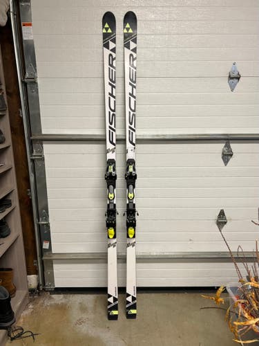 Used Fischer RC4 World Cup DH Skis Race with Bindings