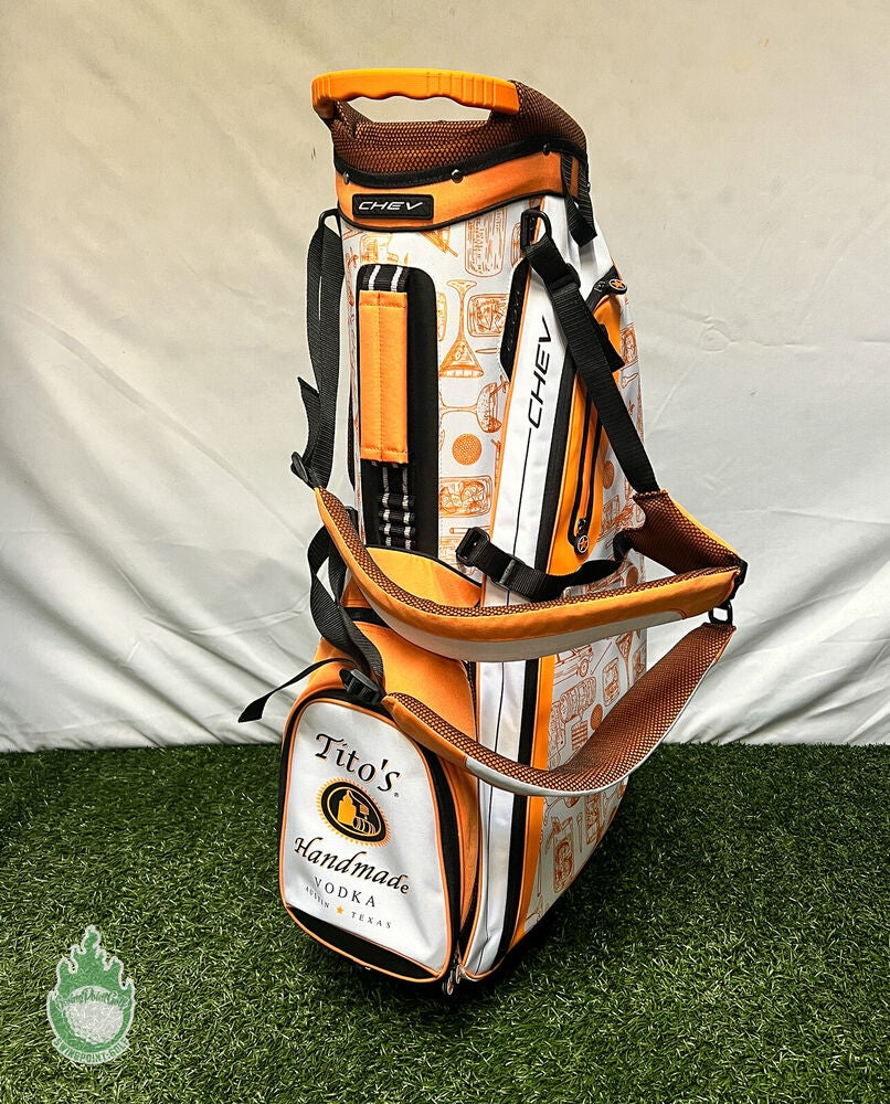 Tito's Vessel golf bag offers tonic for vodka lovers
