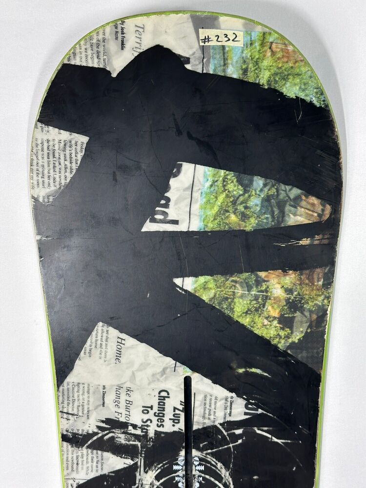 157 cm Burton Blunt Flat Top Mens Snowboard #232 | SidelineSwap