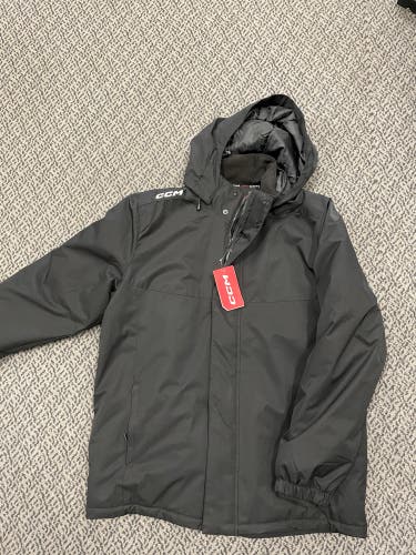CCM Black Senior XL Winter Jacket