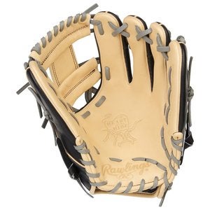 Custom Rawlings 11.75 In Two Piece Web Black Speed Shell Heart of the Hide  Pitchers Glove –