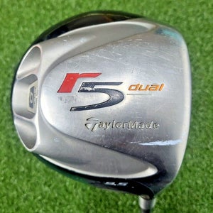 TaylorMade R5 Dual Driver 9.5* / RH / Stiff Graphite ~44.75" / NEW GRIP / jd7776