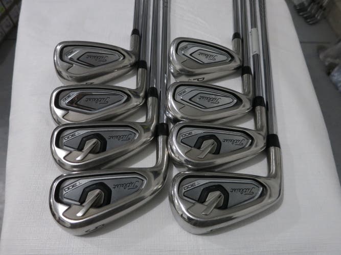 Titleist T300 Iron Set - 4-PW, GW - AMT Red S300 Stiff Flex Steel - LH