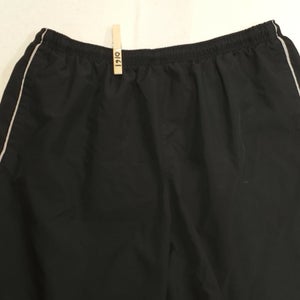 Nike Athletic Drawstring Shorts Mens Size Double Extra Large 2XL Black White