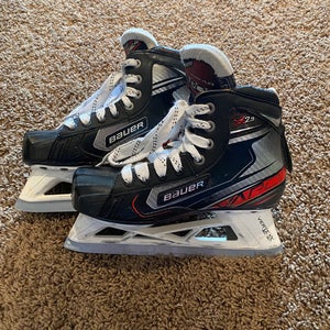 Used Bauer Regular Width Size 4 Vapor X2.9 Hockey Goalie Skates