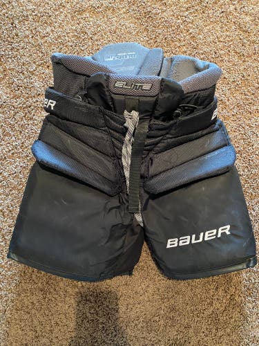 Used Intermediate Medium Bauer Elite Hockey Goalie Pants
