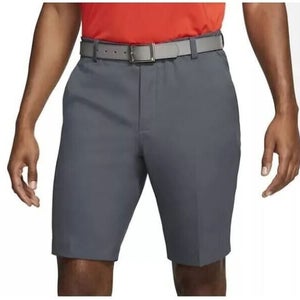 Nike Core Flex Flat Front Men's Golf Shorts AJ5493 Dark Grey Size 40 New #82052