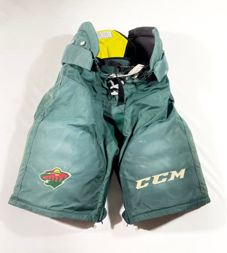 Medium CCM HPTK NHL Pro Stock Pants - Minnesota Wild