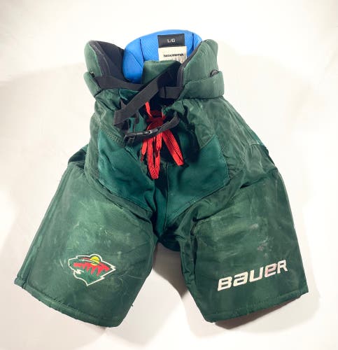 Large Bauer Nexus Pro NHL Pro Stock Pants - Minnesota Wild, Nino Niederreiter #2