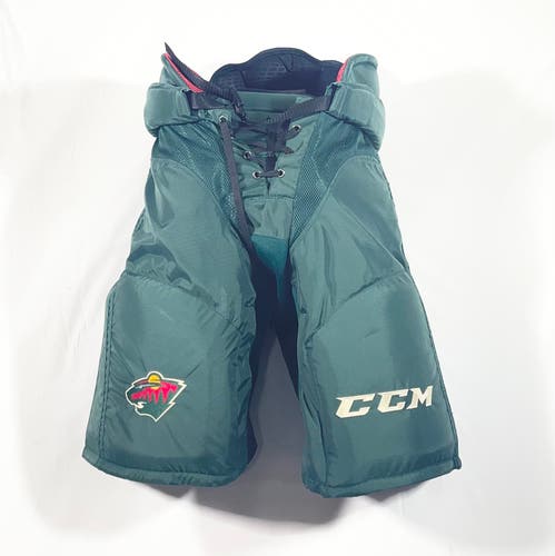 New Medium CCM HP UCLX (Crazy Light) NHL Pro Stock Pants - Minnesota Wild