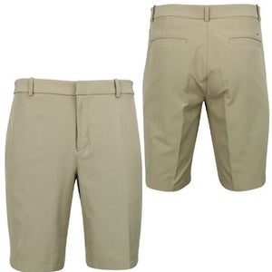 Nike Flex Flat Front Men's Golf Shorts 833222 Khaki Size 32 New #70765