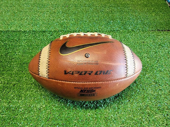 Used Fully Game Prepped and mudded Nike Vapor One 2.0 NFHS Football