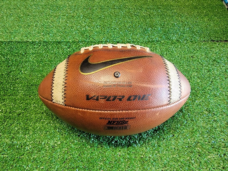 Used Fully Game Prepped and mudded Nike Vapor One 2.0 NFHS Football