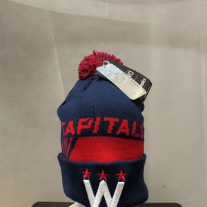 NWT Washington Capitals Alt Logo Fanatics Winter Hat NHL