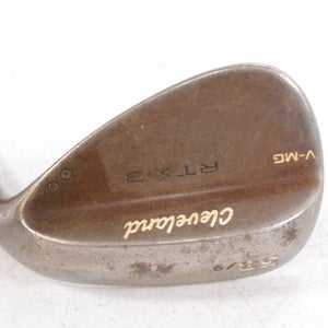 Cleveland RTX-3 Tour Raw 58*-09 Wedge Right Wedge Flex Steel # 137194