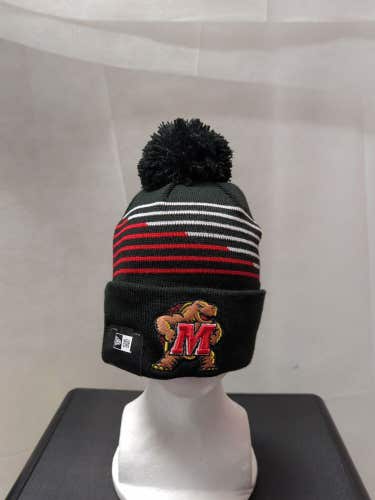 NWT Maryland Terrapins New Era Zig Zag Winter Hat NCAA