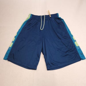 Nike Dri-Fit Athletic Drawstring Shorts Mens Size Double Extra Large 2XL Blue