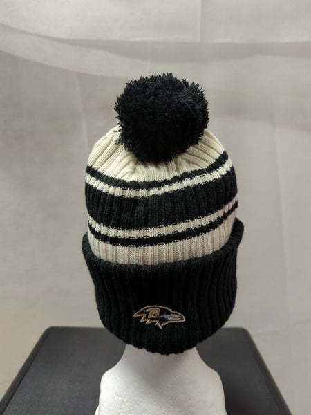 NWT 2022 Baltimore Ravens Ink Dye New Era Winter Hat NFL