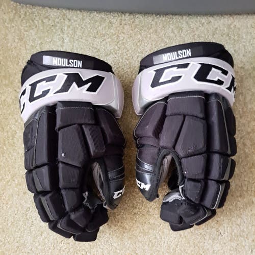 Used LA Kings CCM HGCLPR Gloves 14" Pro Stock