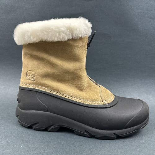 Sorel Snow Angel Womens Boots Size 8 Brown NL1840-234 Waterproof Lined Insulated