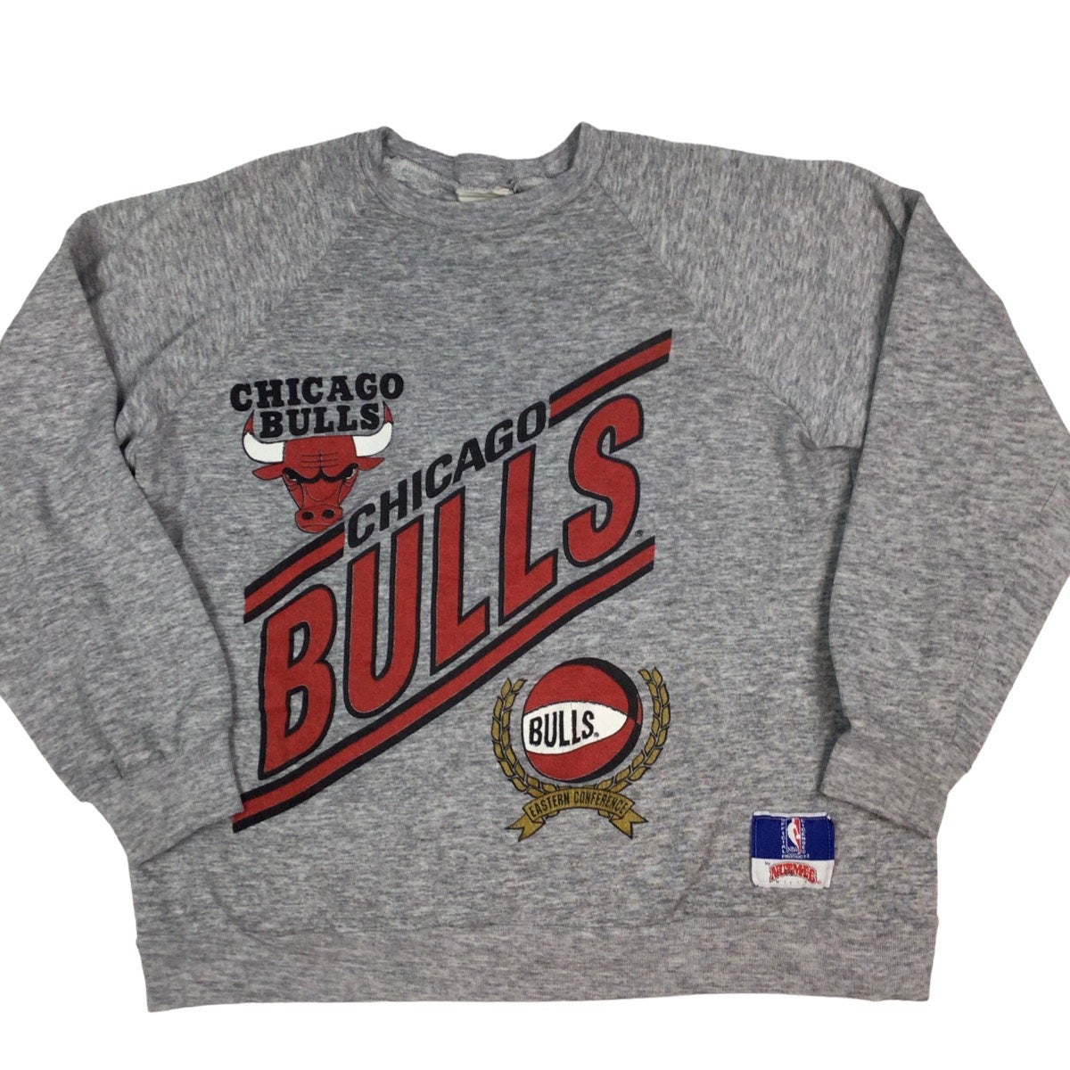 Hoodies and sweatshirts New Era NBA Tear Logo Grey Hoodie Chicago Bulls Grey