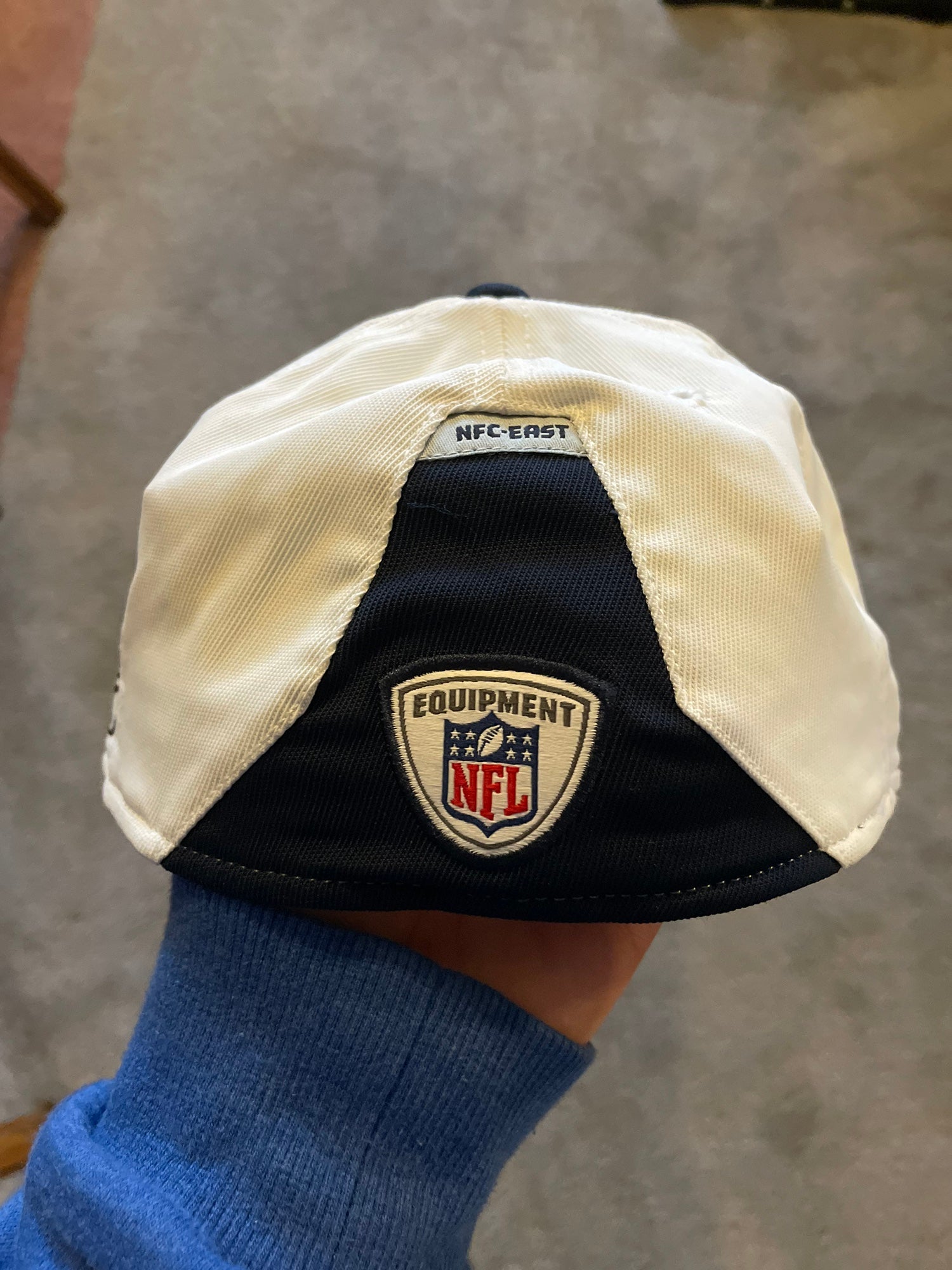 NEW Dallas Cowboys Football Reebok NFL NFC East White Hat Cap adjustable