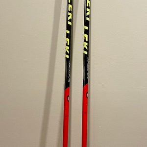 Used 42in (105cm) Leki Racing World Cup Lite SL Ski Poles