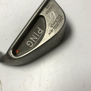 Used Ping Karsten Iii 6 Iron Steel Regular Golf Individual Irons