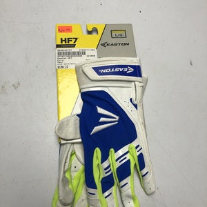 Used Easton Hf7 Lg Pair Baseball & Softball Batting Gloves