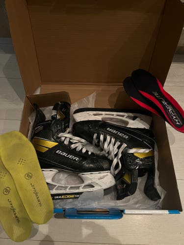 Bauer 7.5 Fit 1 UltraSonic Skates w/ Pulse TI Steel