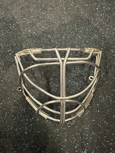 Used Bauer TYPE 2 Silver NME Goalie Mask
