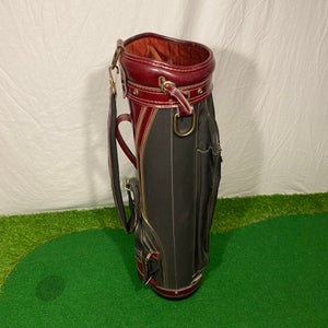 Leather Hot Z Golf Bag Cart Bag