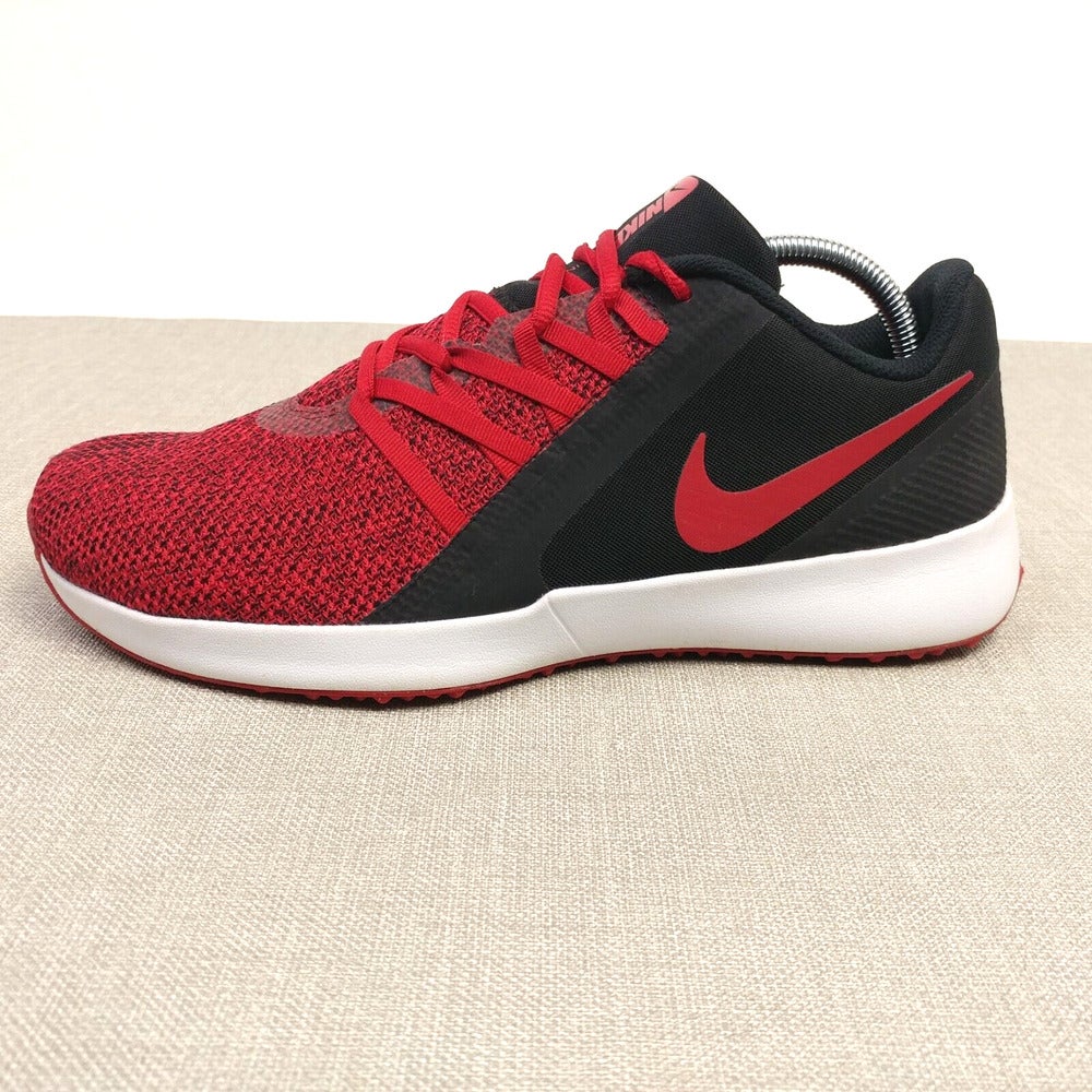 Nike Varsity Compete TR Mens Size 10.5 W Wide Red Black | SidelineSwap
