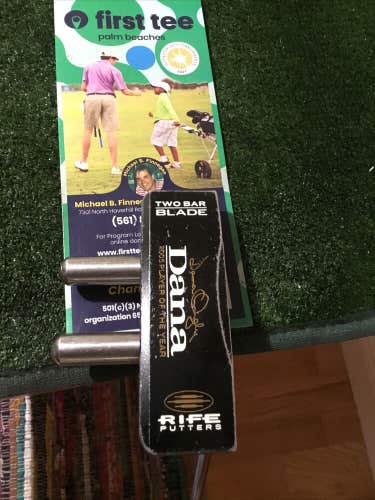 Rife Two Bar Blade Dana Quigley Putter 35 Inches (RH) Center Shafted