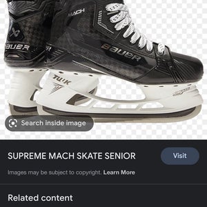 Looking To Buy Bauer Mach Skates Size 9 Fit 3