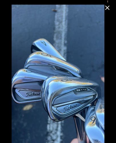 Men's Right Handed Stiff Flex Steel Shaft T100 Iron Set