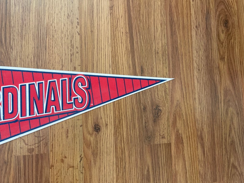 St. Louis Cardinals MLB BASEBALL SUPER VINTAGE 1980s Collectible Felt  Pennant!