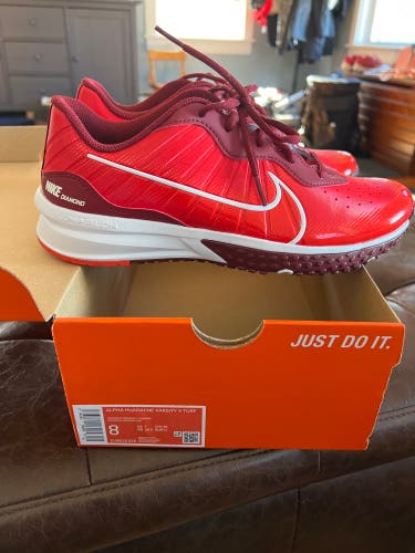 Red Men's Size 8.0 (Women's 9.0) Nike Shoes