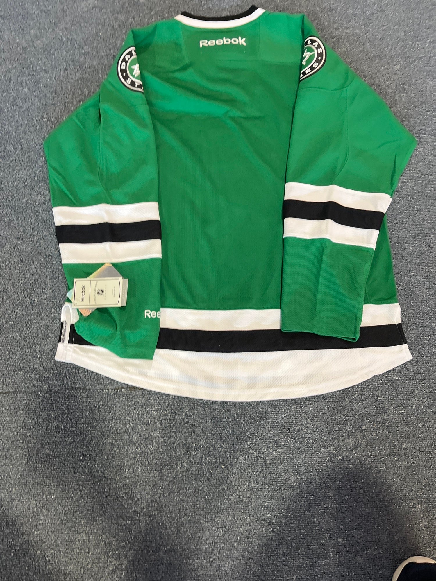 Autographed CCM Cote Dallas Stars Stanley Cup Hockey Jersey 2NHL Home Green  L
