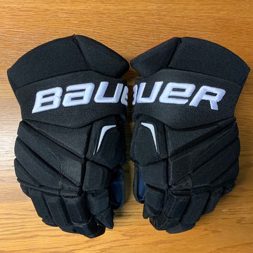 Bauer Vapor APX2 Pro Stock Hockey Blue Palm Sample Gloves 15”