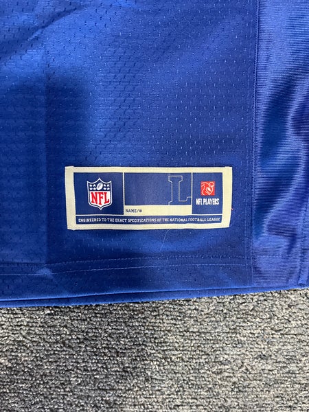 Authentic Nike NFL Giants Odell Beckham Jr Jersey Stitched 48 On Field