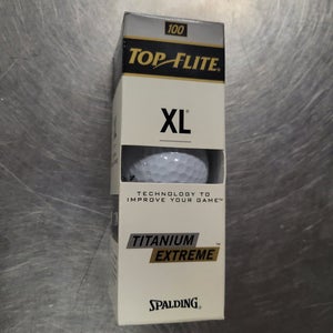 Used Top Flite Xl 3pk Golf Balls