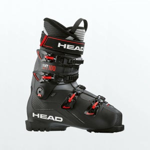 NEW $550 Men's Head Edge LYT 100 Ski Boots Black Red Size  12.5 free shipping