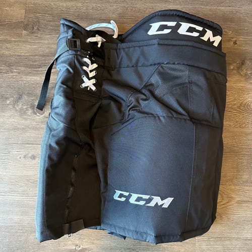 Black Senior Large CCM HP32 Hockey Pants Pro Stock - Like New