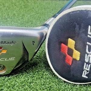 TaylorMade Rescue 4 Hybrid RH Regular Graphite ~40.25"  / HC / NEW GRIP / jd0964