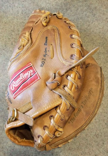 Used Rawlings Right Hand Throw Catcher's RCM30 Baseball Glove 31.5"