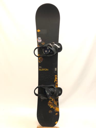 Burton V Rocker Cruzer 151 Snowboard W/ Burton Lexa Bindings